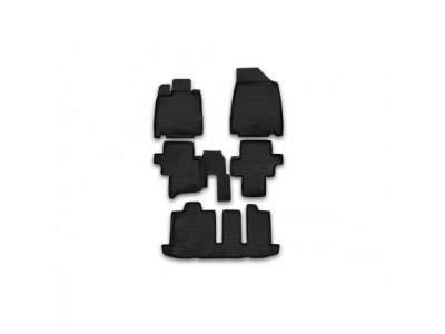 Коврики в салон NISSAN Pathfinder, 2014-> 5 шт. (полиуретан) от ELEMENT Коврики в салон NISSAN Pathfinder, 2014-> 5 шт. (полиуретан)