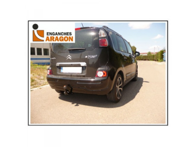 ТСУ на CITROEN C3 Picasso , 2009-, тип шара: A от ARAGON ТСУ на CITROEN C3 Picasso , 2009-, тип шара: A
