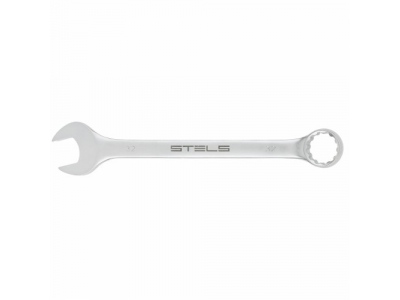 Ключ комбинированный, 32 мм, CrV, матовый хром// STELS