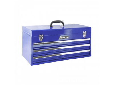 Ящик инструментальный, 3 полки, синий