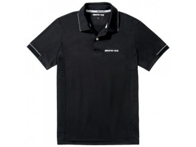 Мужская рубашка-поло Mercedes Poloshirt Herren, Function AMG Black, артикул B66953788 от Mercedes Мужская рубашка-поло Mercedes Poloshirt Herren, Function AMG Black, артикул B66953788