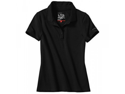 Женское поло Porsche Women’s Polo Shirt, 911 Collection, Black, артикул WAP9440XS0G от VAG Женское поло Porsche Women’s Polo Shirt, 911 Collection, Black, артикул WAP9440XS0G